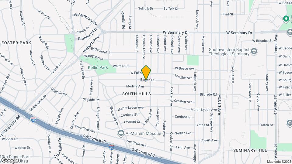 3259 Binyon St Map and Location Details