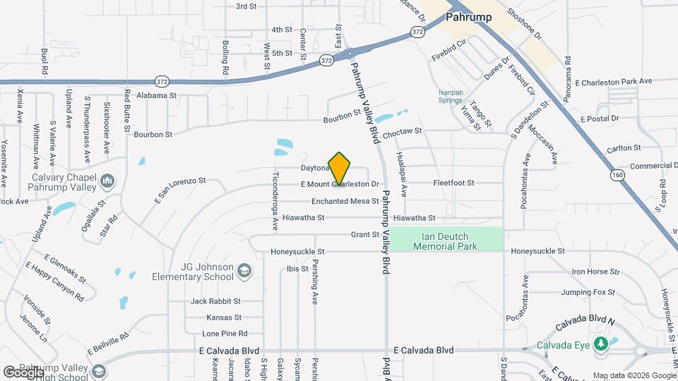 3810 E Mount Charleston Dr Map and Location Details