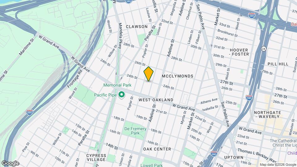 2323 Magnolia St, Unit Suite 6 Mapa y Detalles de la Ubicación