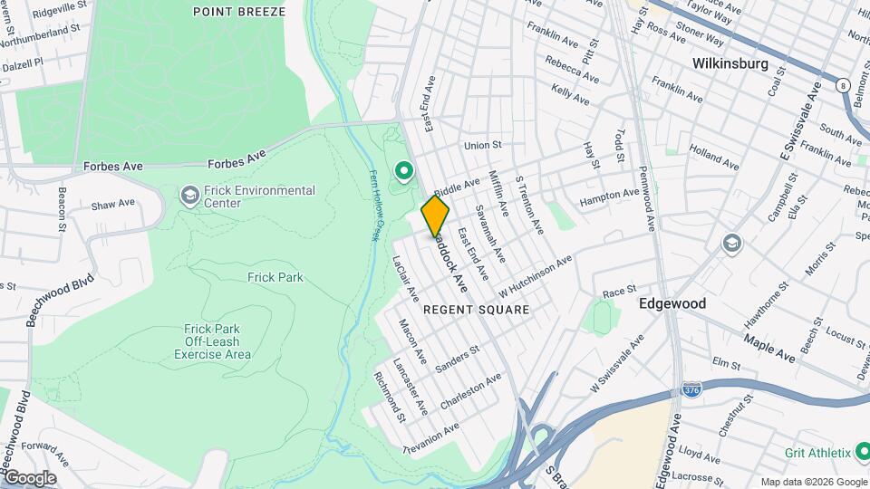 920 S Braddock Ave, Unit 920 S Braddock ave Map and Location Details