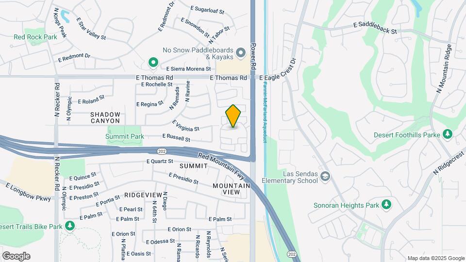 6659 E Virginia St Map and Location Details