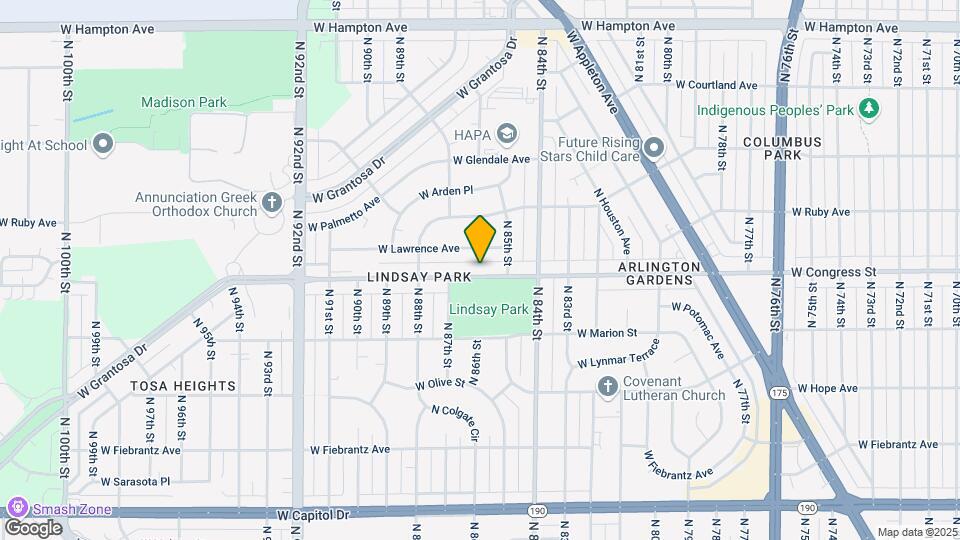 8540 W Congress St Map and Location Details