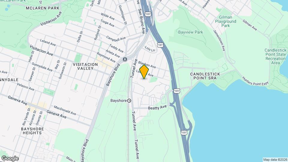 461 Peninsula Ave Map and Location Details
