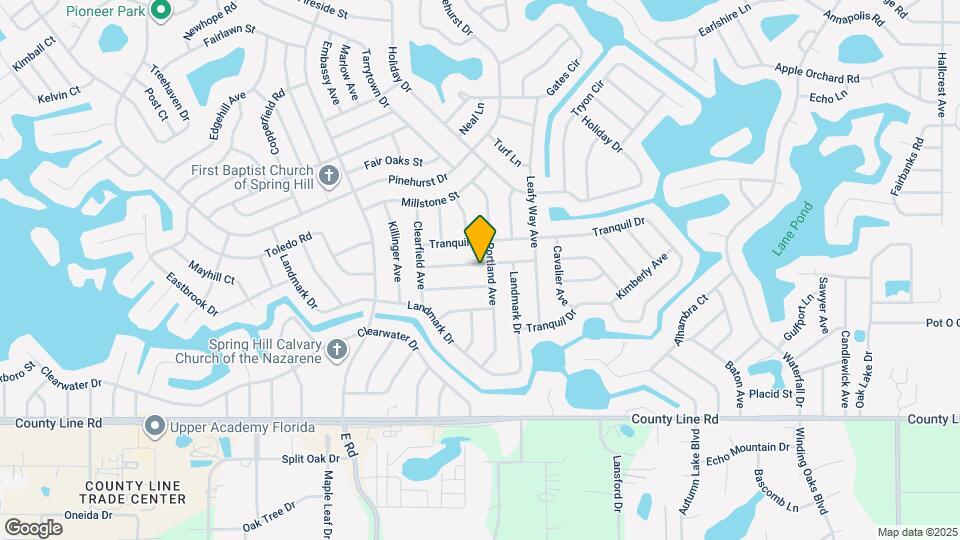 7318 Lamplighter St Map and Location Details