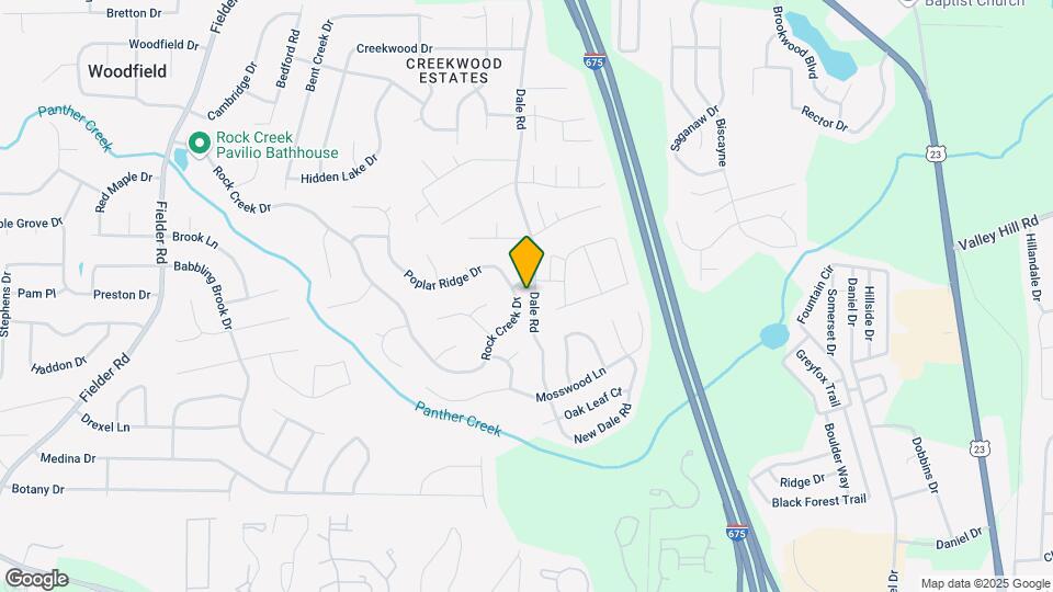 3461 Rock Creek Dr Map and Location Details