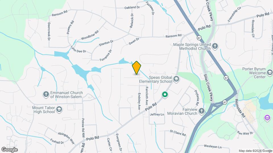 2306 Redbud Ln Mapa y Detalles de la Ubicación