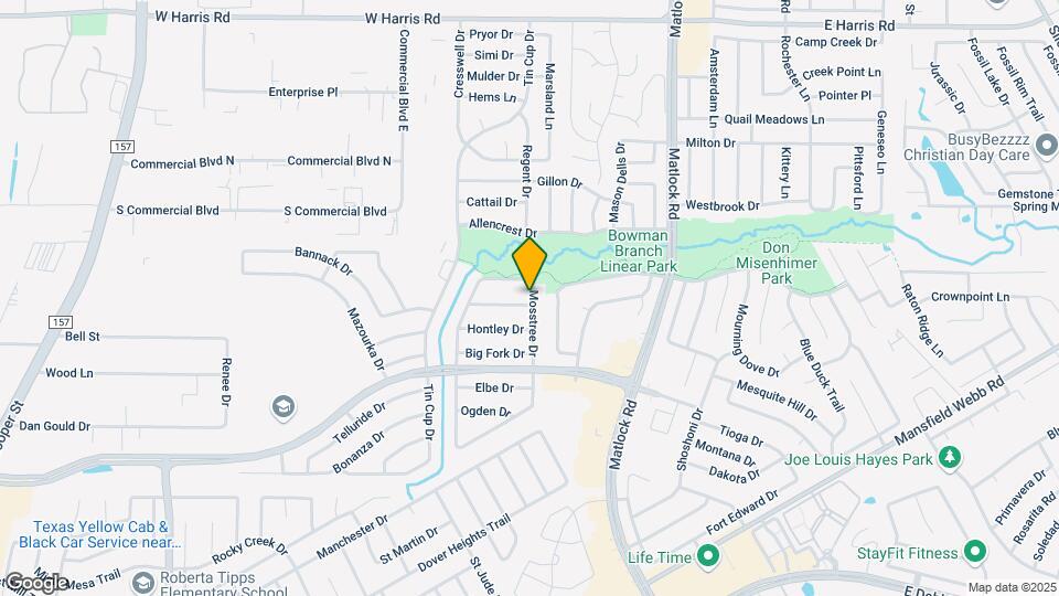 801 Encino Dr Mapa y Detalles de la Ubicación