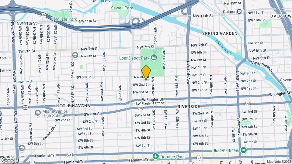 1547 NW 2nd St Map and Location Details