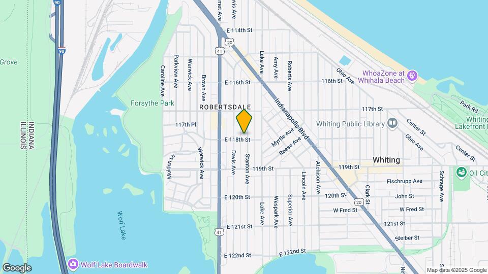 1750 Stanton Ave Map and Location Details