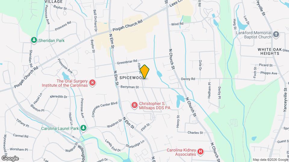 3706 Flint St Map and Location Details