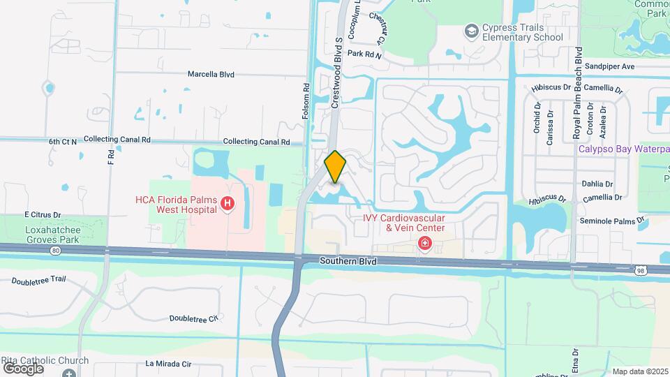 100 Crestwood Ct N, Unit 104 Map and Location Details