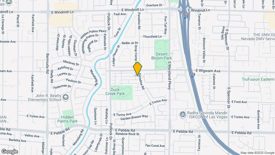 989 Veranda View Ave Map and Location Details