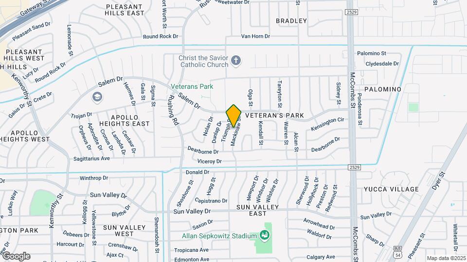 10449 Mackinaw St Map and Location Details