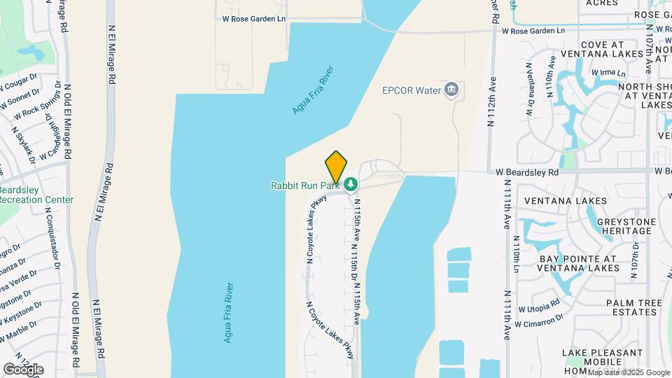 20036 N Coyote Lakes Pkwy Map and Location Details