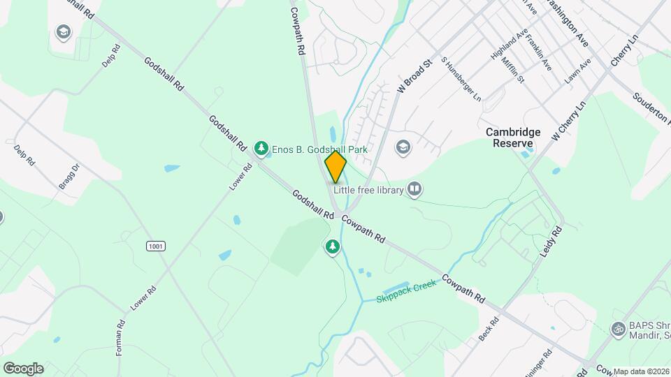 215 Cowpath Rd Map and Location Details