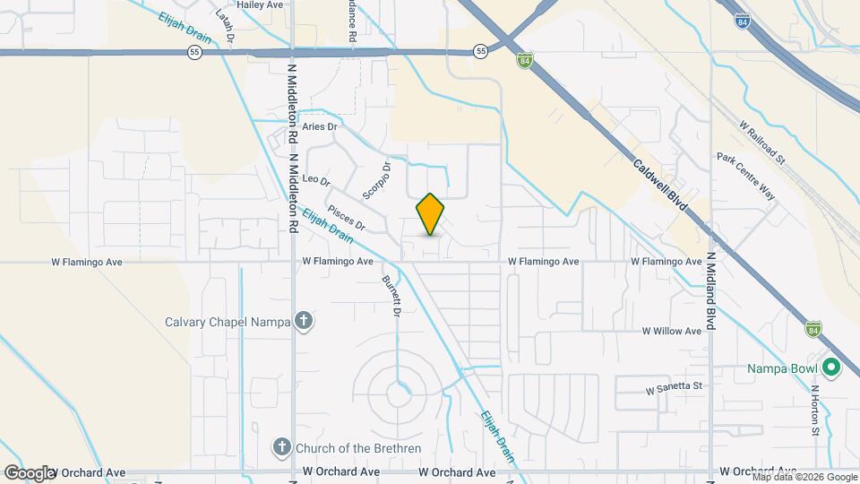 2105 W Claira Rd Map and Location Details