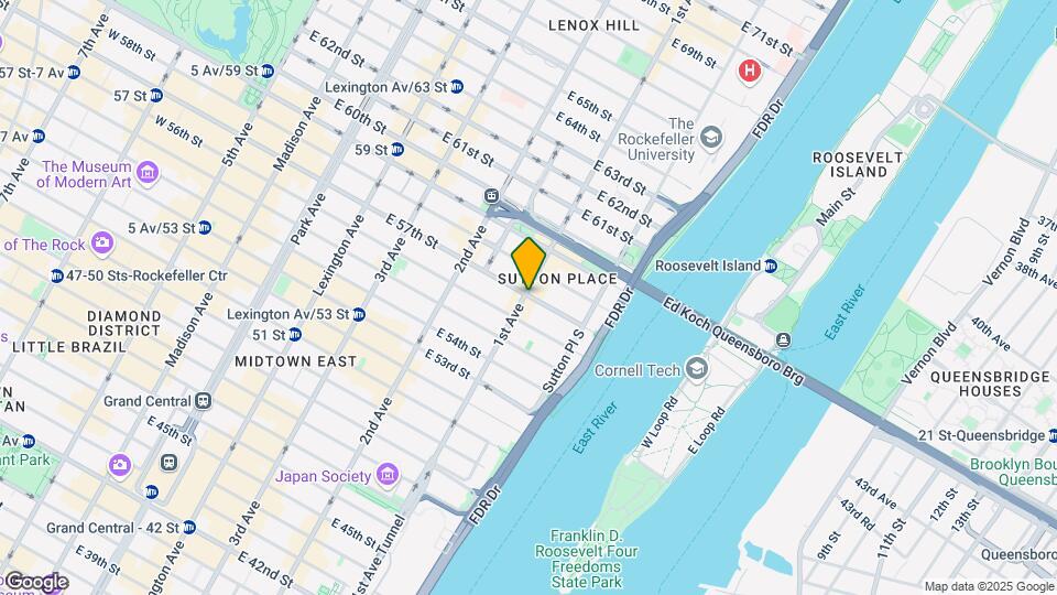 400 E 57th St Mapa y Detalles de la Ubicación