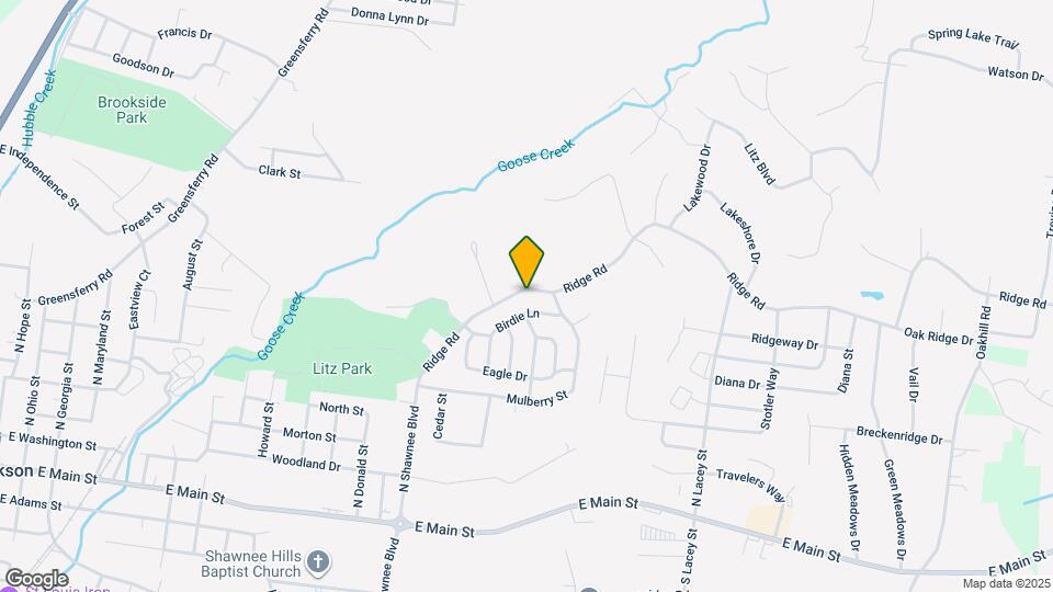 1801 Ridge Rd Map and Location Details