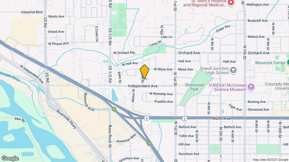 1546 Poplar Dr Map and Location Details