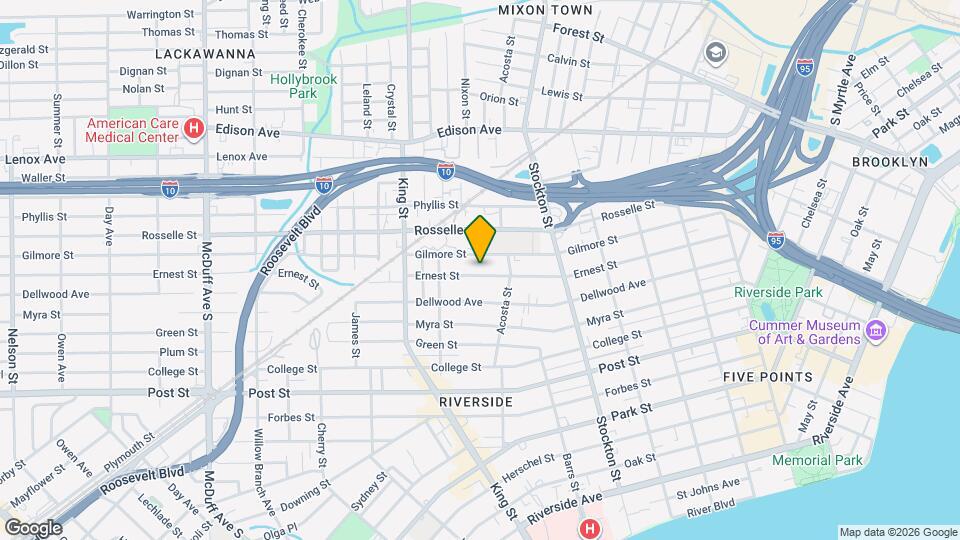 2637 Ernest St Mapa y Detalles de la Ubicación