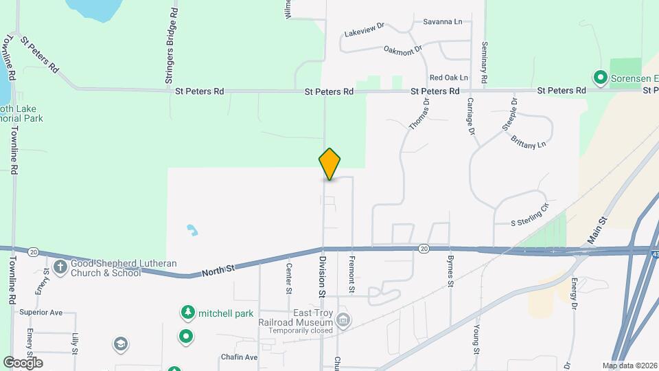 1820 Division St, Unit 1 Map and Location Details