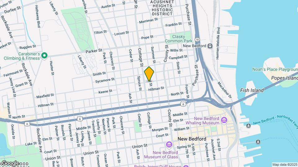 65 Chestnut St, Unit 1 Map and Location Details
