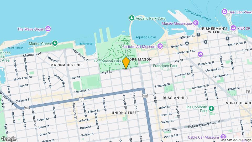 1235 Bay St Map and Location Details
