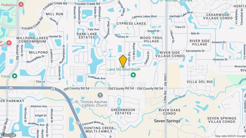 4153 Woodtrail Blvd Map and Location Details