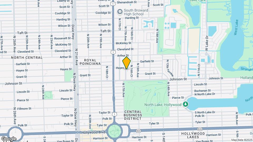 1664 Hayes St Map and Location Details