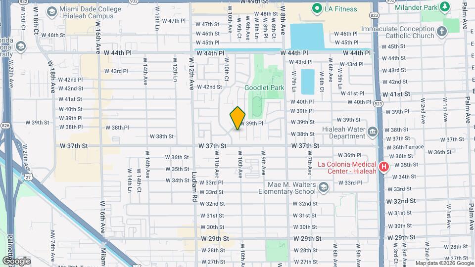 3820 W 9th Way Map and Location Details