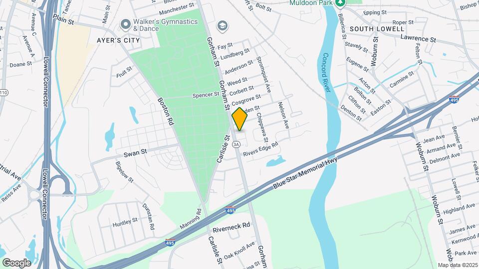 1400 Gorham St Map and Location Details