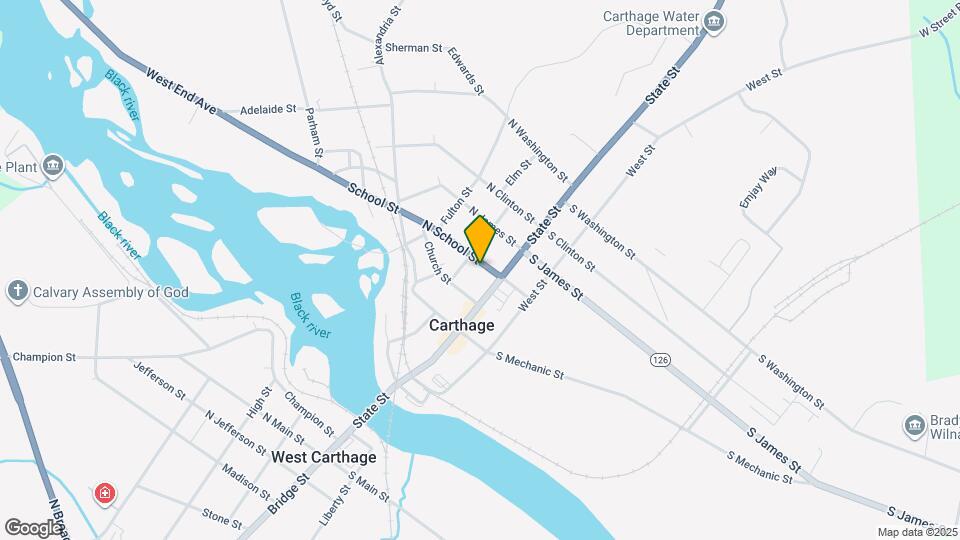 117 N School St Map and Location Details