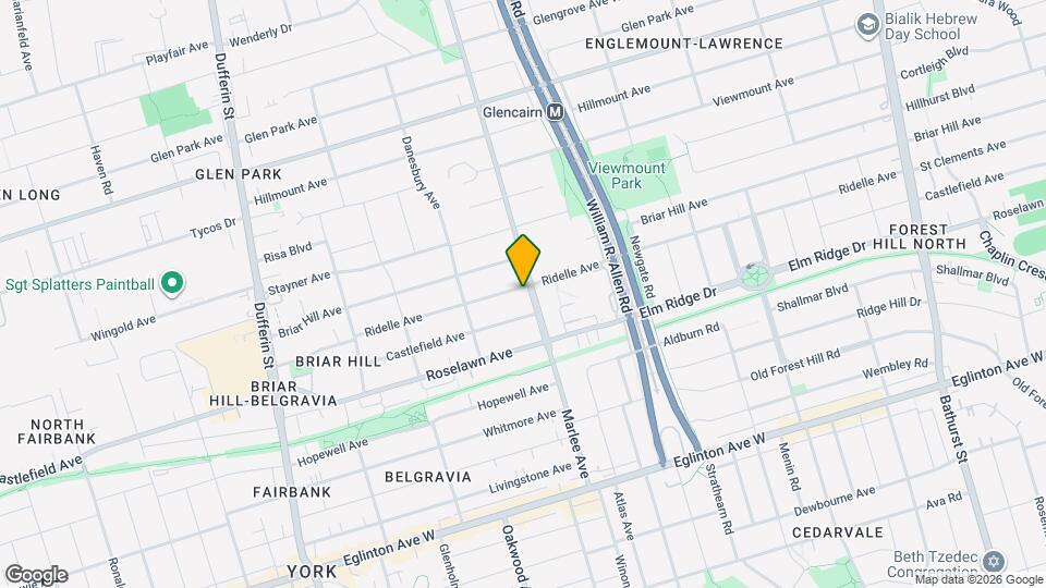 401 Ridelle Ave Map and Location Details