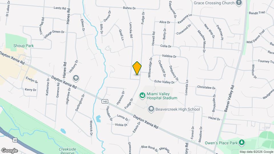 2708 Ater Dr Map and Location Details