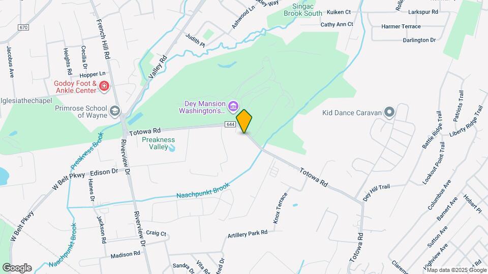 234 Totowa Rd Map and Location Details