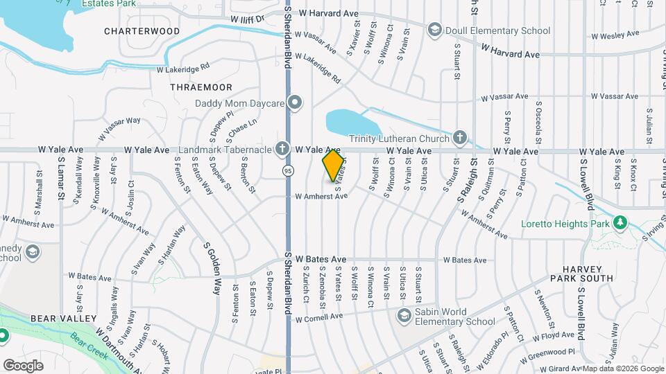 2771 S Yates St, Unit 316 Map and Location Details
