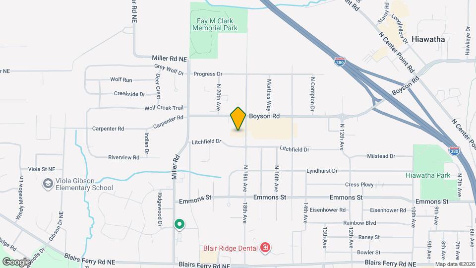 422 N 18th Ave Map and Location Details