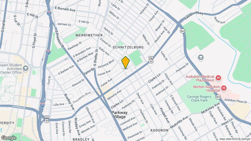 1215 Delor Ave Mapa y Detalles de la Ubicación