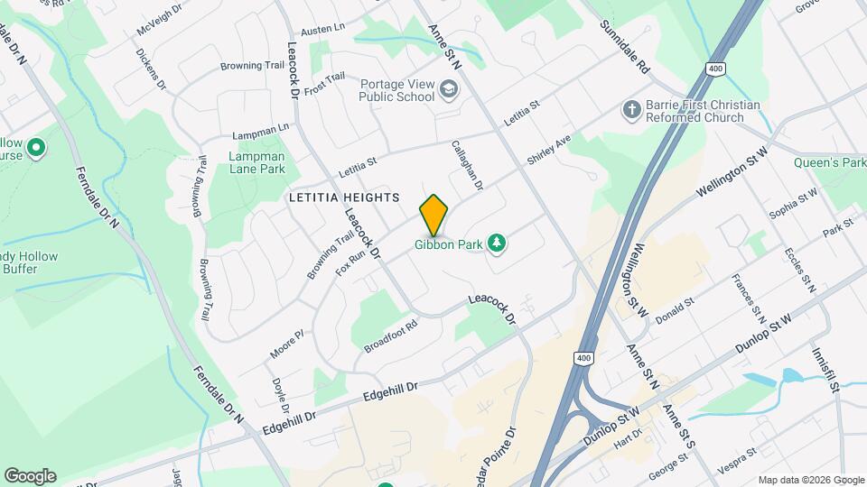 55 Gibbon Dr Map and Location Details