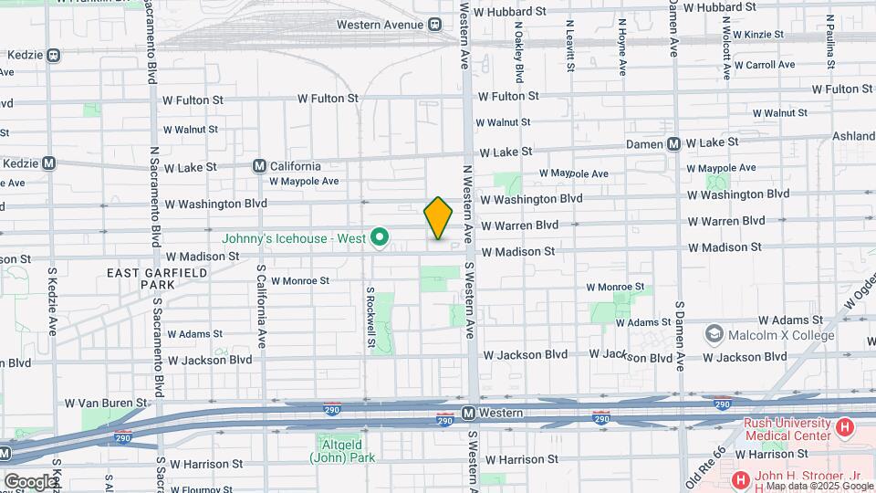 2438 W Madison St Map and Location Details