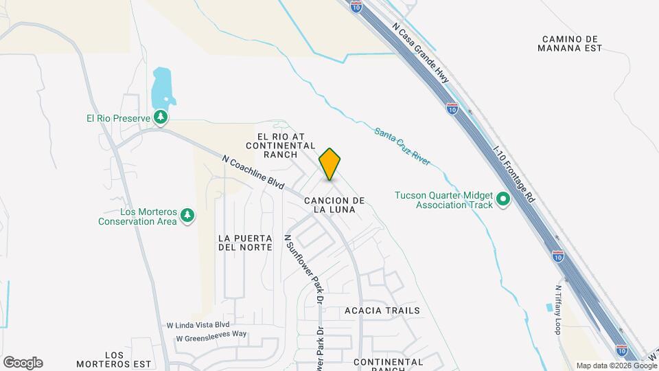 7648 W Creosote Spring Ct Map and Location Details