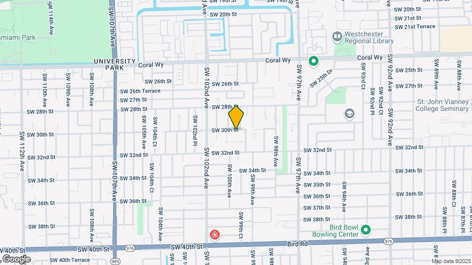 9970 SW 30th St Map and Location Details
