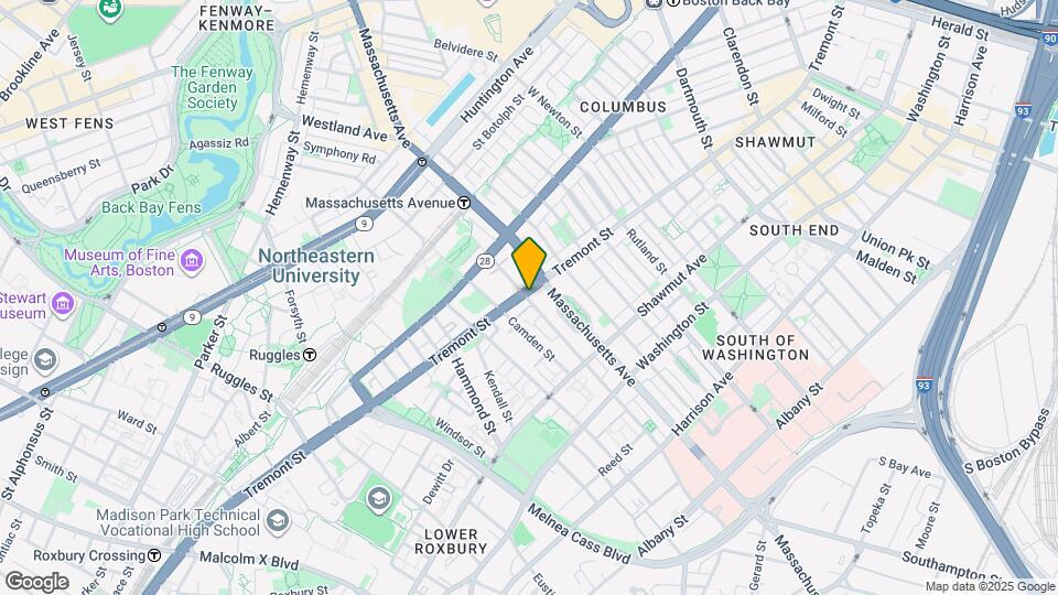 245 Northampton St Map and Location Details