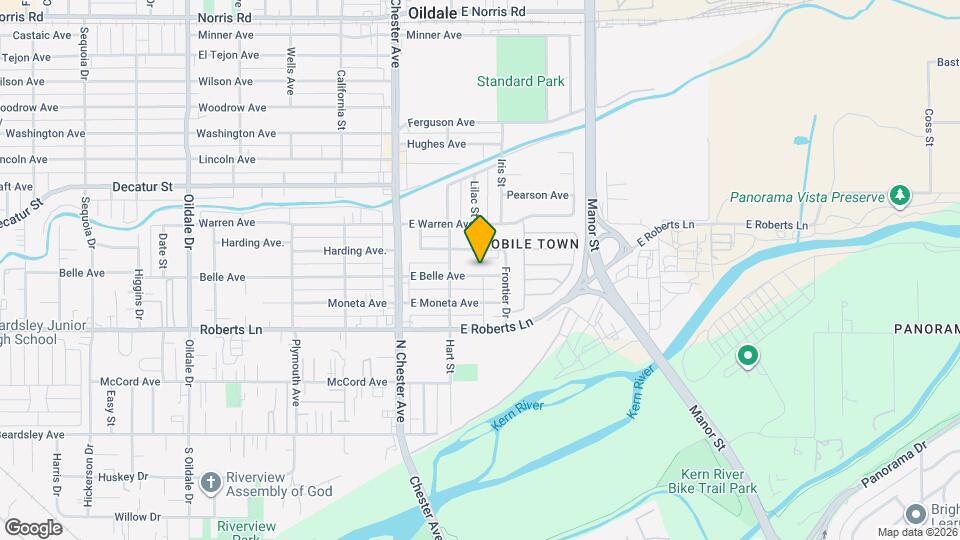 214 E Belle Ave Map and Location Details