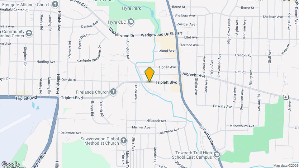 2406 Triplett Blvd Map and Location Details