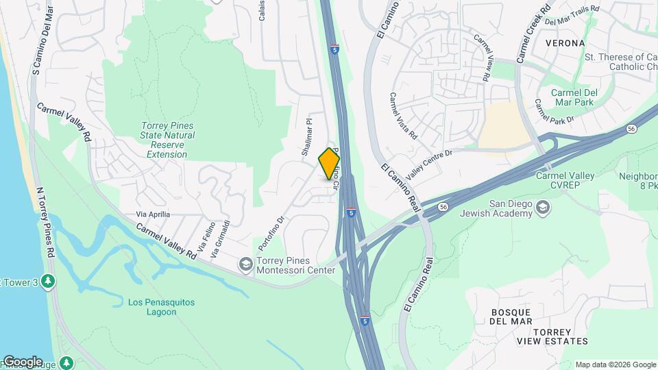 2770 Caminito Cedros Map and Location Details