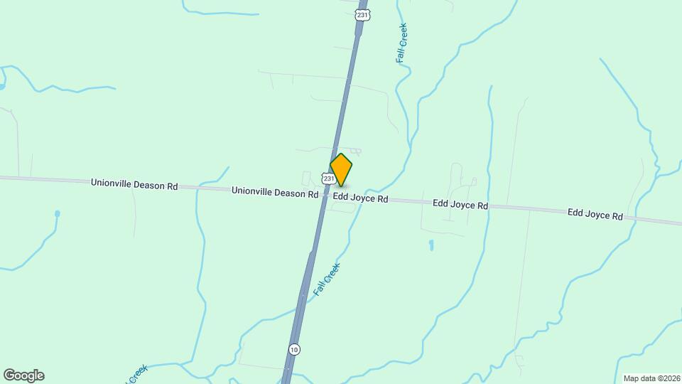 105 Edd Joyce Rd Map and Location Details