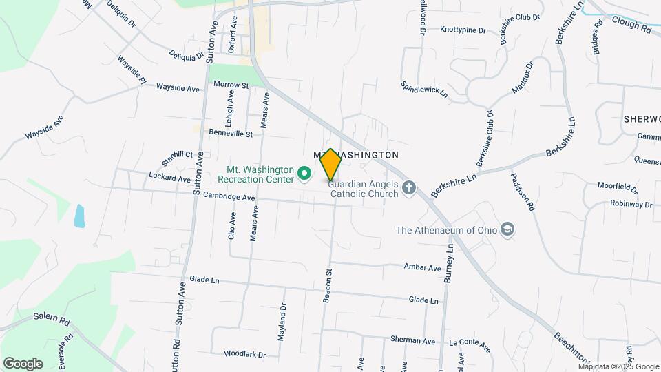 1721 Beacon St Map and Location Details