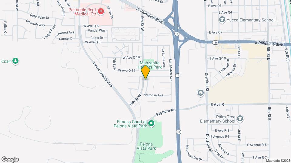 38129 Miramonte Ave Map and Location Details