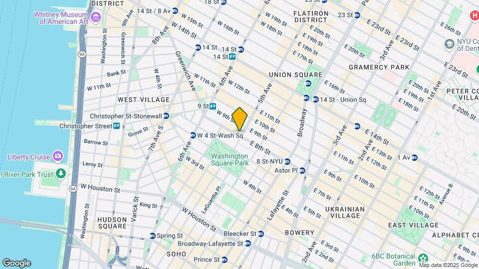 10 5th Avenue Map and Location Details